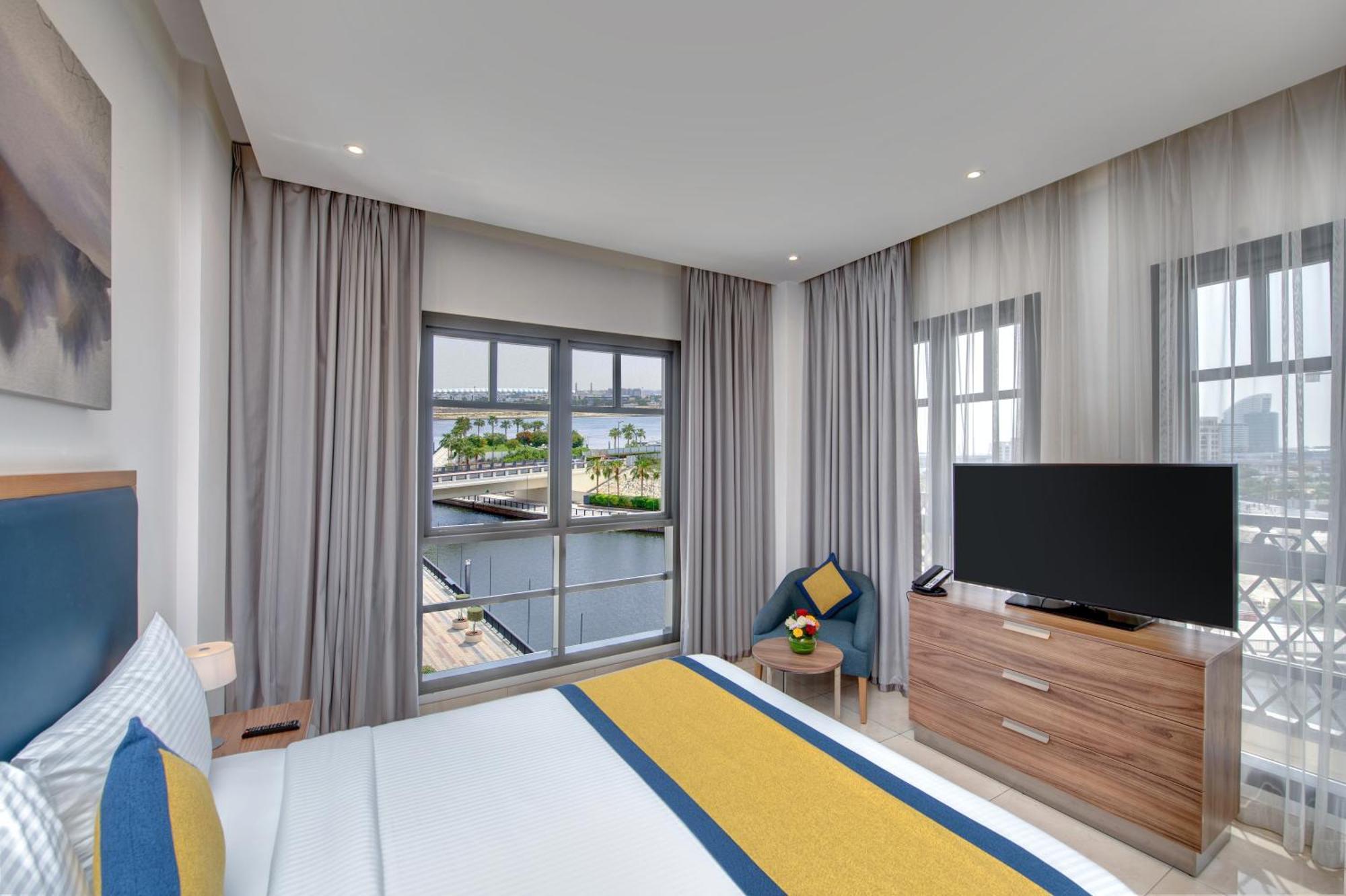 Suha Creek Hotel Apartment, Waterfront Jaddaf, Dubaj Zewnętrze zdjęcie